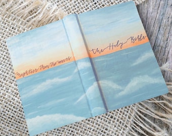 Custom Hand Painted Bible, ESV,NIV,NKJV, Journaling - Etsy