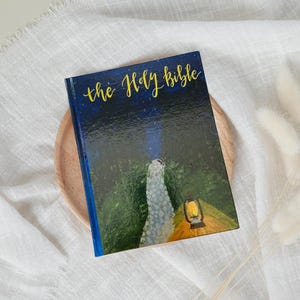 Custom Hand Painted Bible, ESV,NIV,NKJV, Journaling