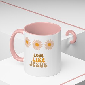 Love Like Jesus Coffee Mug 11oz, Bible Verse Mug, Scripture Coffee Mug, Christian Mug, Christian Gifts, Coffee Cup, Religious Gifts, Mugs