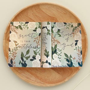 Custom Hand Painted Bible, ESV,NIV,NKJV, Journaling