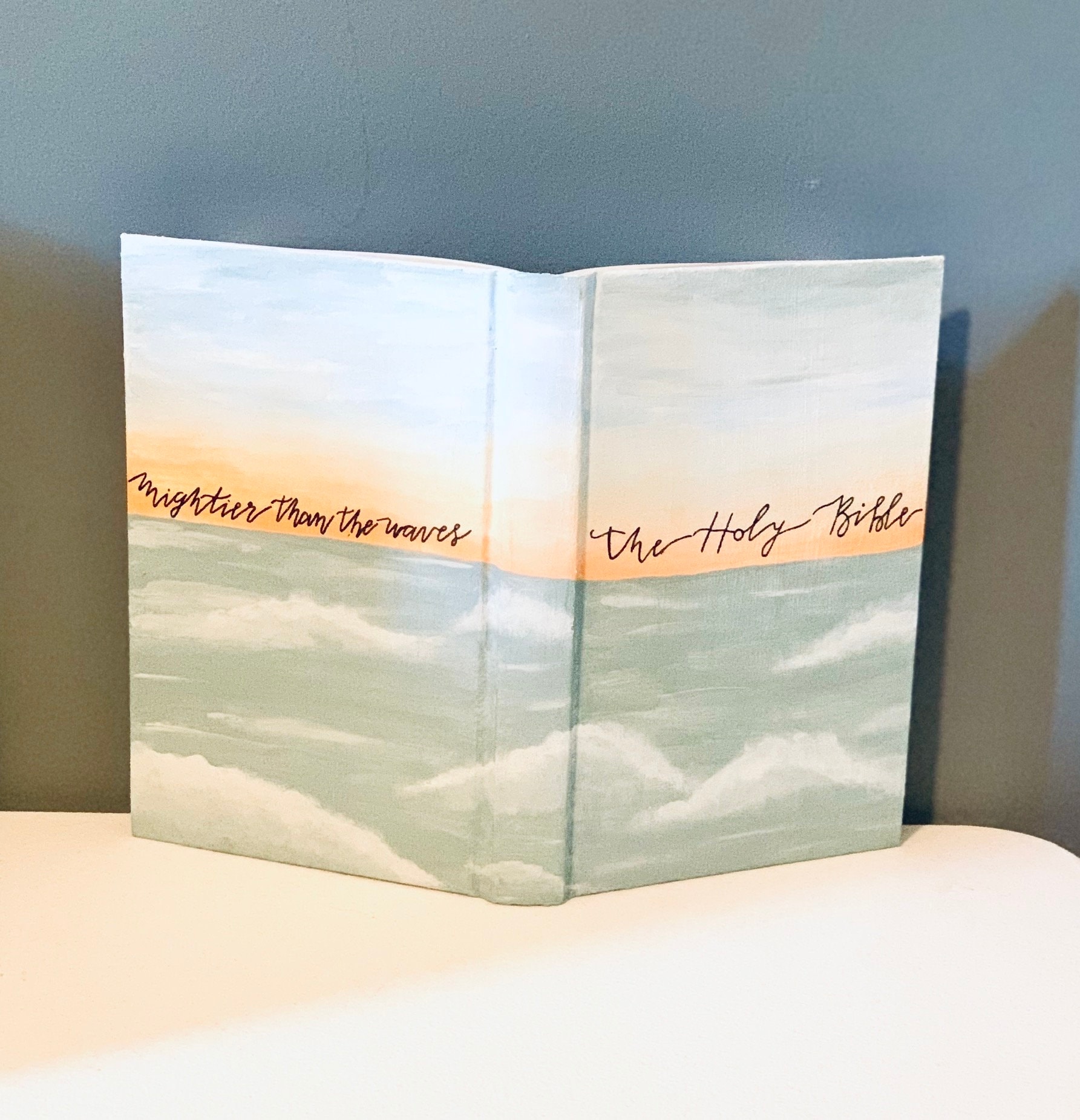 Custom Hand Painted Bible, ESV,NIV,NKJV, Journaling - Etsy