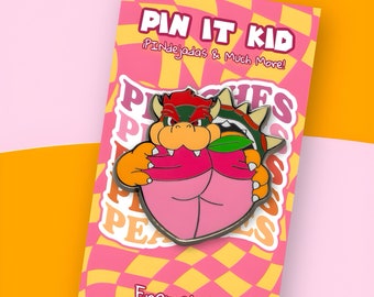 Mario Bros Hard Enamel Pin Nintendo Bowser Dinosaur Princess Retro Video Games Art Peaches Luigi Galaxy Movies Yummy Anime Kawaii Love