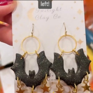 Bat Earrings