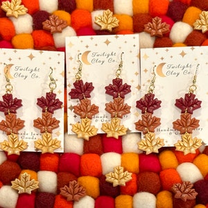Autumn Leaf earrings