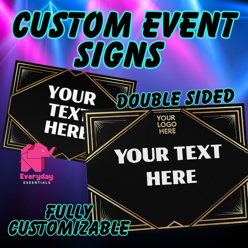 Neon Rabbit Party Nightlife Display - Etsy