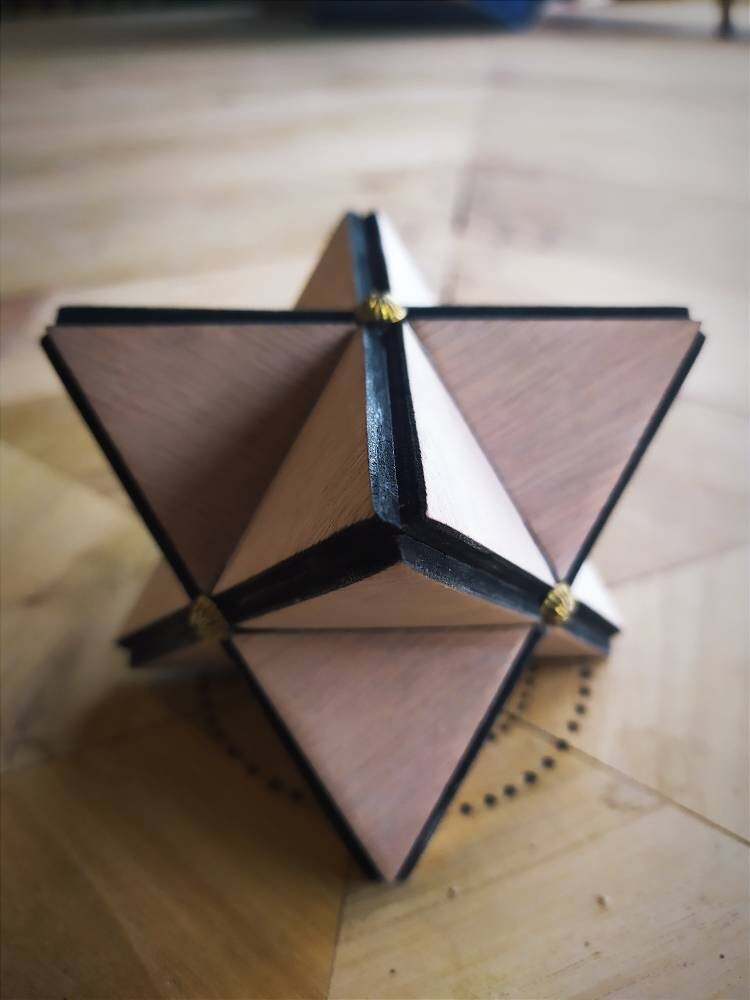 Merkaba Bois Pour Méditation