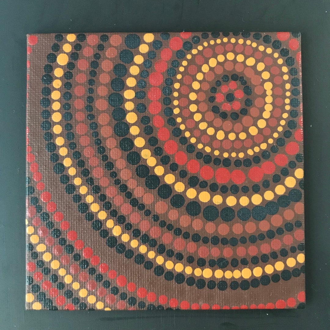 Original Dot Art Wall Décor Etsy