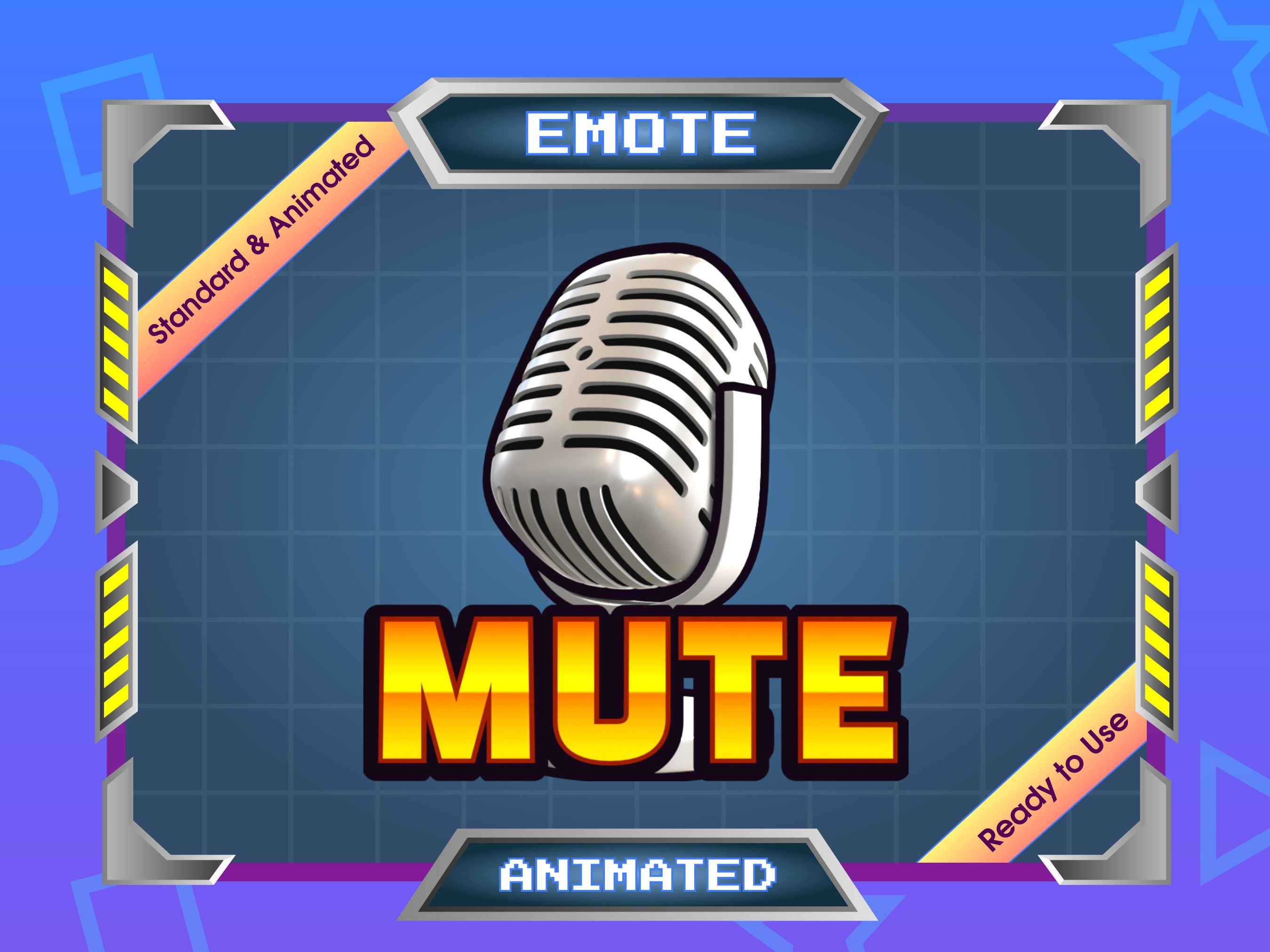 Mute Emote - Etsy Canada