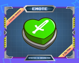 Emote for Streamer | Static Emote | Animated Emote | Discord Emote | Mod Love Button