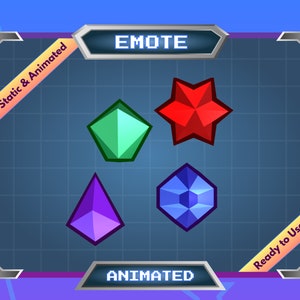 Bits - Emote animado - Emote estático - Emote Twitch - Alerta Twitch