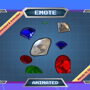 Animated Alert - Animated Emote - Animated Alert - Precious Stone