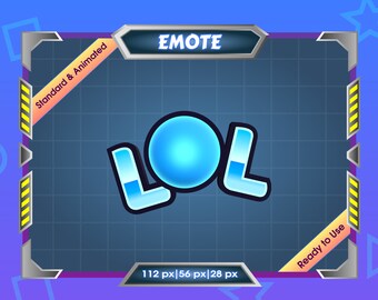 Emote animado de LOL para Twitch, Discord y Kick (descarga digital)