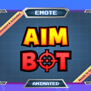 AIM BOT Animated Emote for Twitch/discord (digital File) - Etsy
