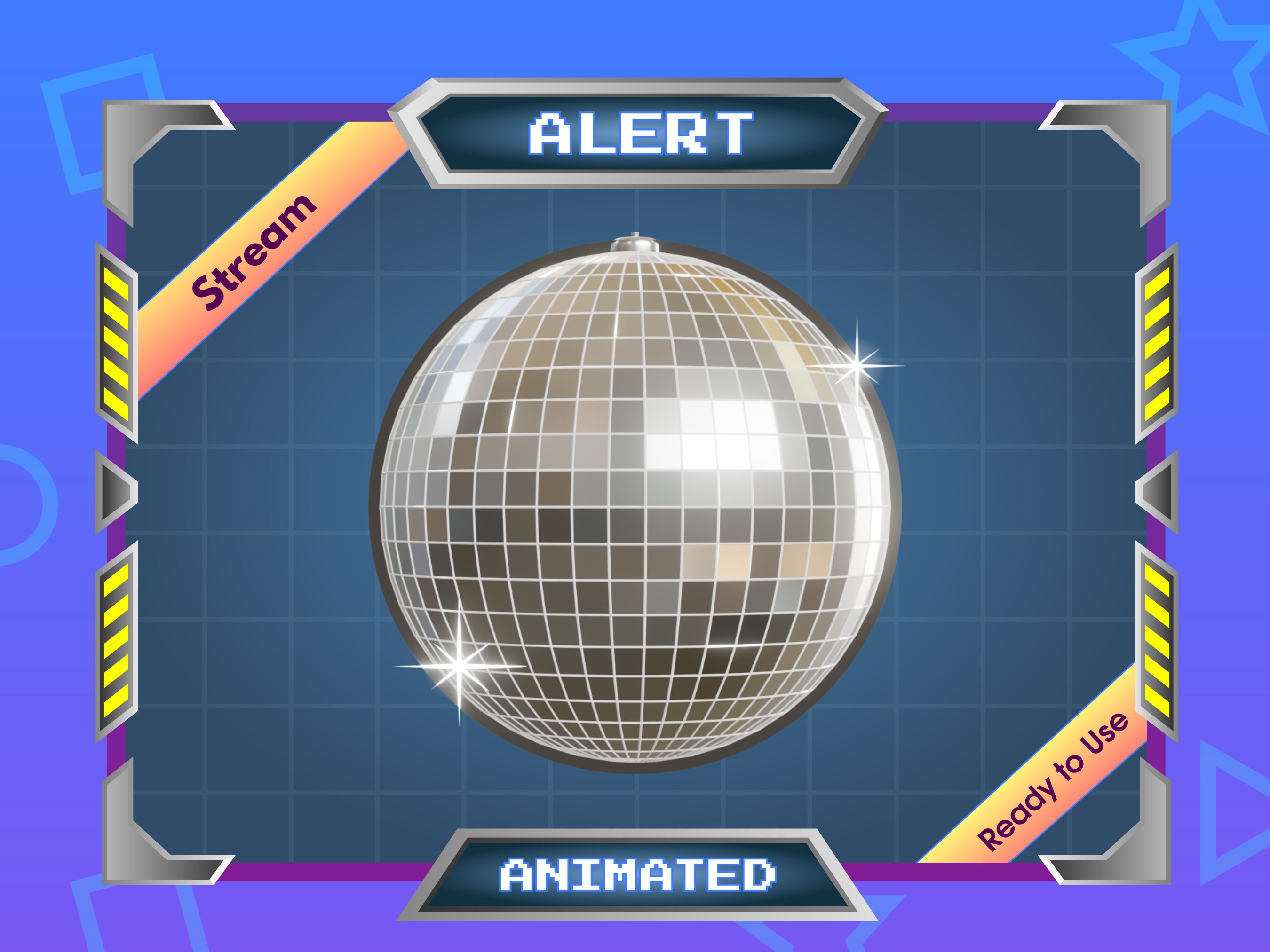 Animated Emote Animated Alert Twitch Emote Discord Emote Chrome Disco ...