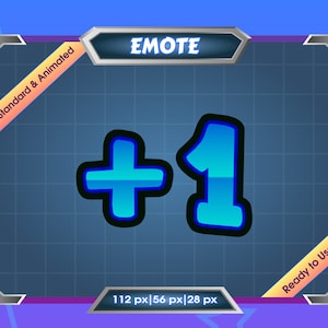 Emote for Streamer | Static Emote | Animated Emote | Twitch Emote | Discord Emote | +1