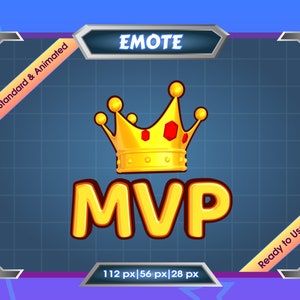 Emote for Streamer | Static Emote | Animated Emote | Twitch Emote | Discord Emote | MVP