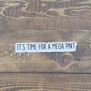 It&#39;s Time for a Mega Pint, Johnny Depp, Sticker
