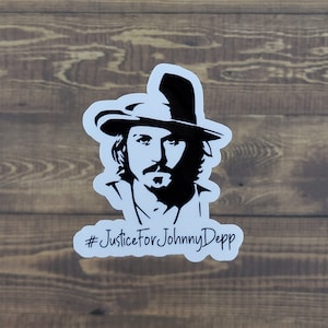Justice For Johnny Depp, Johnny Depp Sticker