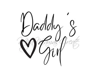 Daddy's Girl SVG