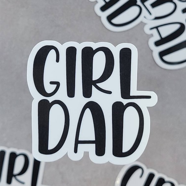 Girl Dad Sticker