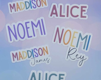Personalized Name Sticker, Custom Sticker