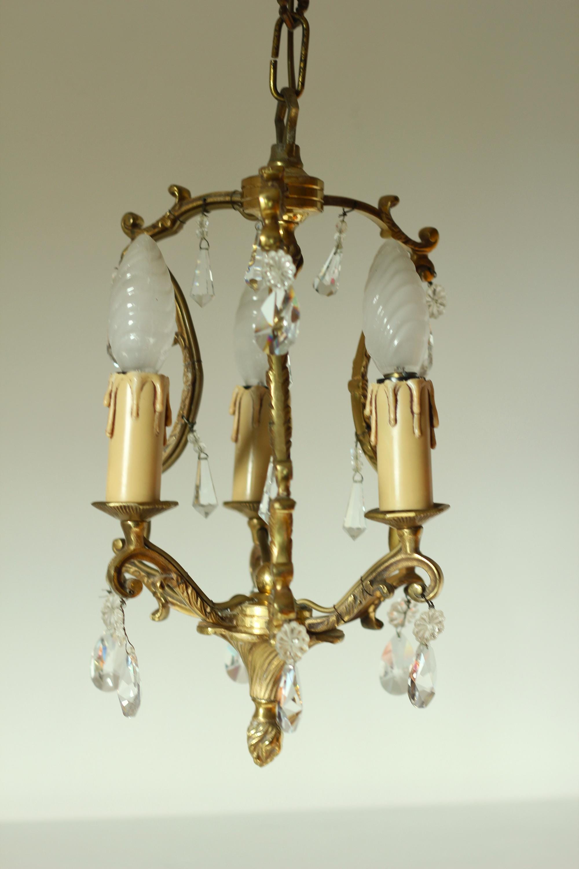 Lot De 300 Perles Vintage En Verre Jaune - Pampille Lustrée, Formes Bizarres, Occasion Pour Créations