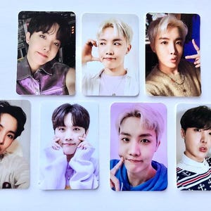 BTS JHope Hoseok Boyfriend Material Selca Photocard Set PC