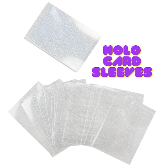 100 Holographic Sleeves Glitter Pattern Pokemon Magic MTG Lorcana One Piece  Trading Cards TCG - Etsy Australia