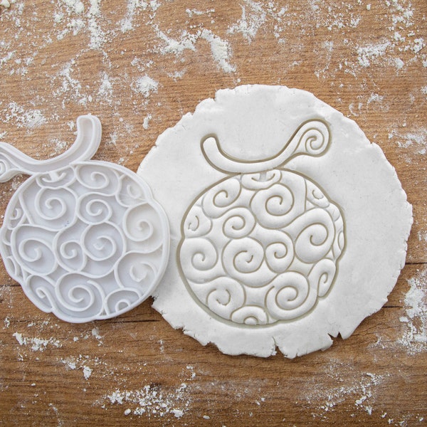 One Piece Devil Fruit Cake Mold Etsy