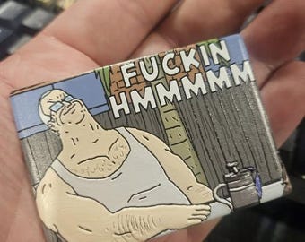 Big lez show - Fuckin hmmmm -5x7cm 3d magnet