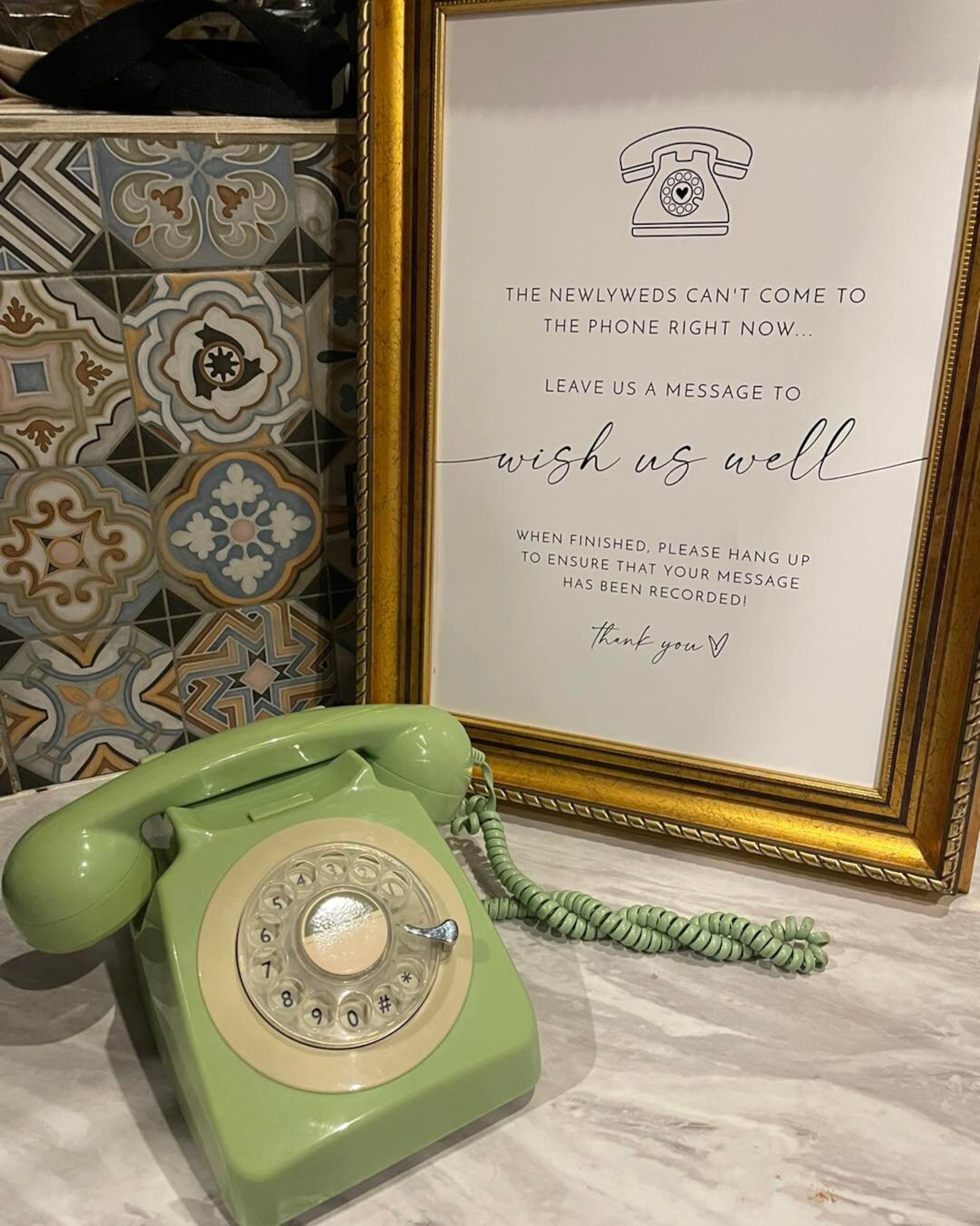 Audio Guestbook / Wedding Phone / Vintage Phone Guestbook / Etsy UK