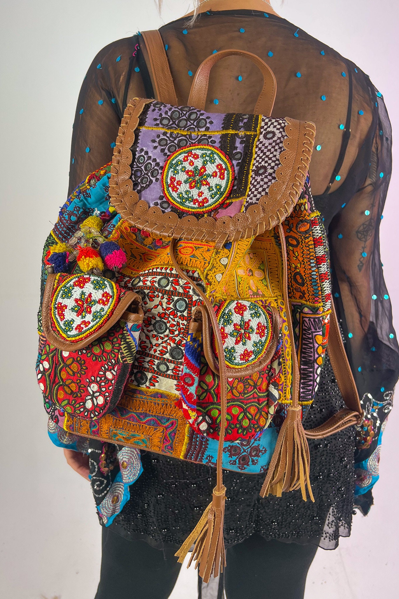 Blue Funky Backpack, African Print Backpack, African Bags, Colourful School  Bag, Ankara Bag, Festival Backpack, Colourful Bag, Blue Rucksack 