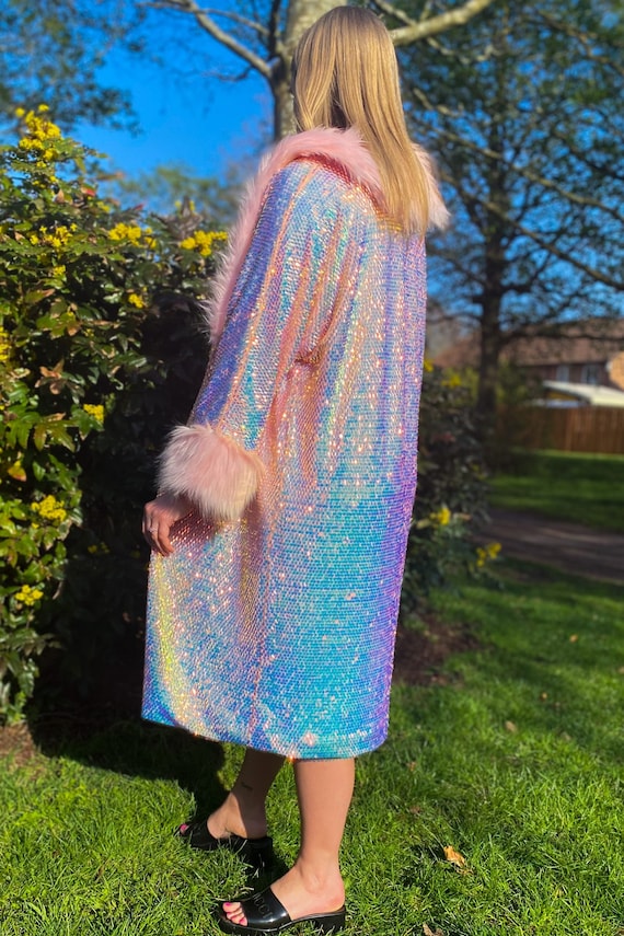 sequin multicolor jacket