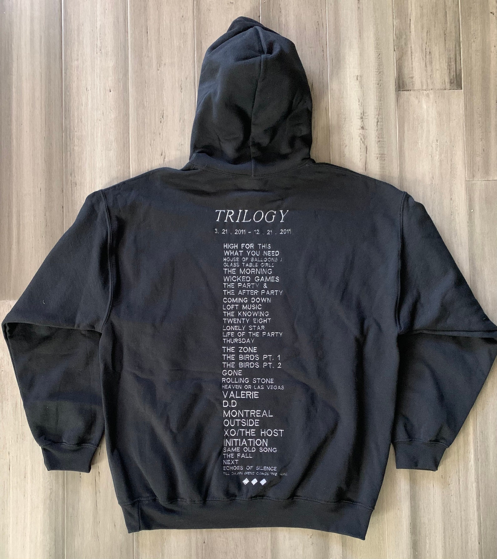 The Weeknd Trilogy Hoodie Etsy