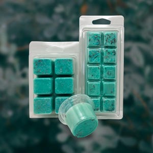 Menta piperita ed eucalipto, cera di soia fusa