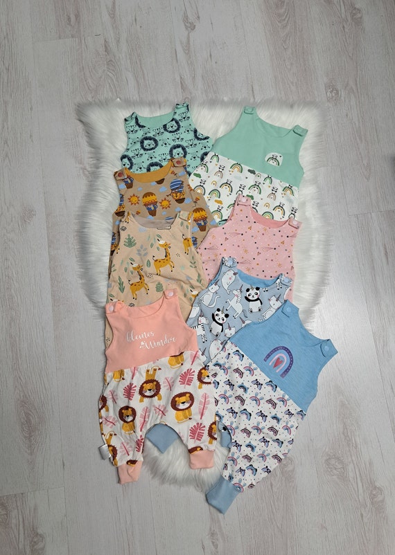 Strampler 50/56 babymode romper jumpsuit handmade babykleidung
