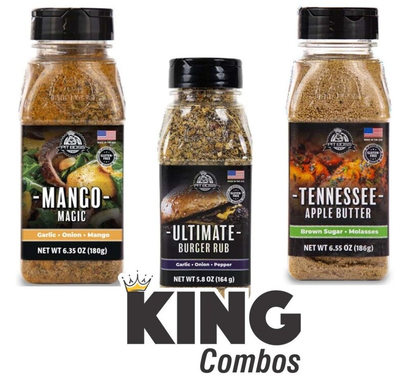 Pit Boss Grill Seasoning & Rub Trio Tennesse, Magic Mango and Ultimate