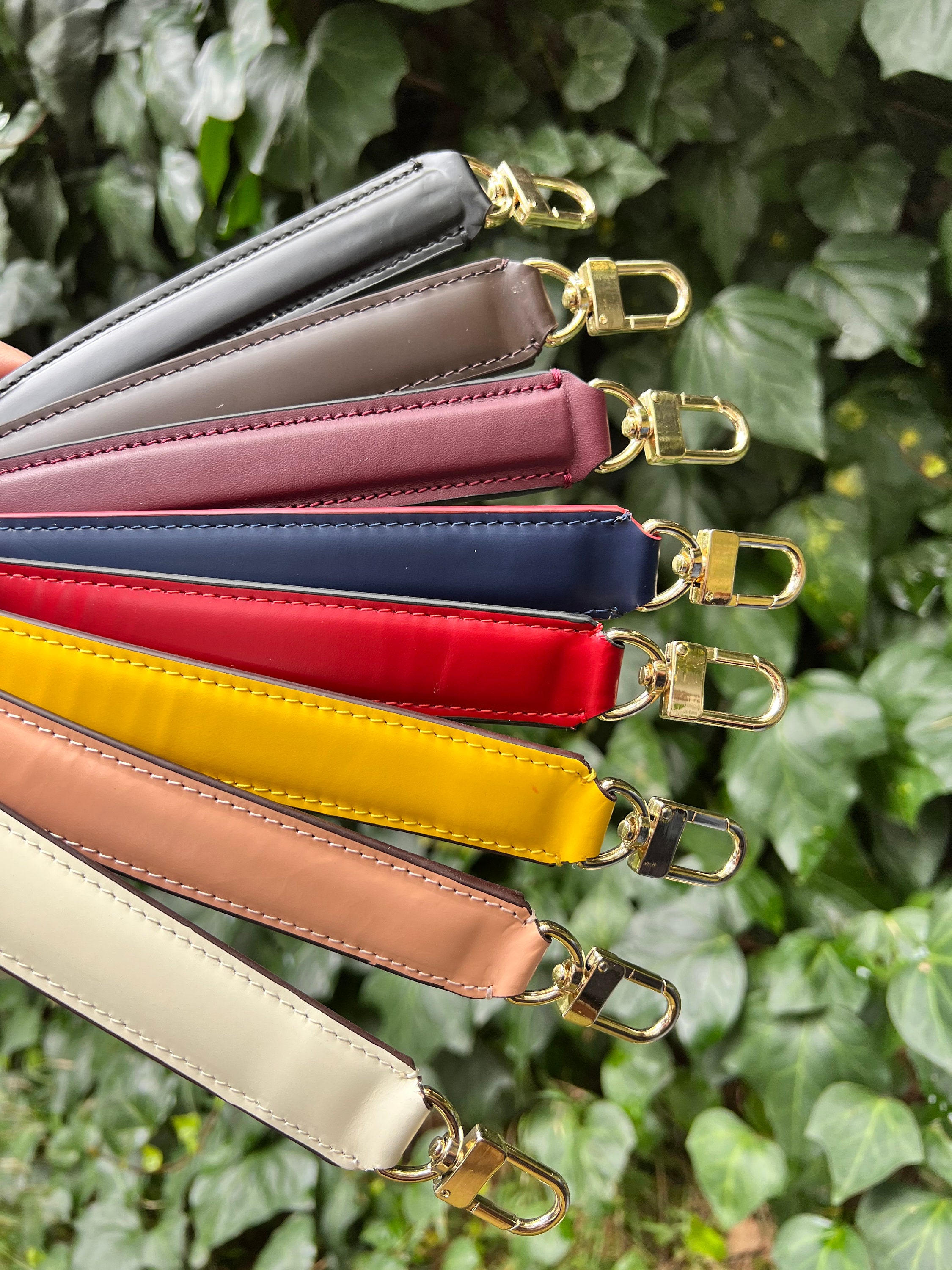 Strap for Noe BB Epi Bags With Golden Clasp Vachetta Leather 
