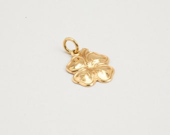 Charm in 14K Gold, 2.36 inches | Vintage Solid Gold | Quality Fine Estate Jewelry | Scandinavian Jewelry