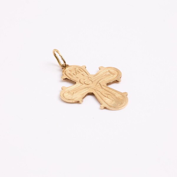 Pendant in 14K Gold, 0.87 inches | Vintage Solid Gold | Premium Real Gold Estate | Danish Jewelry