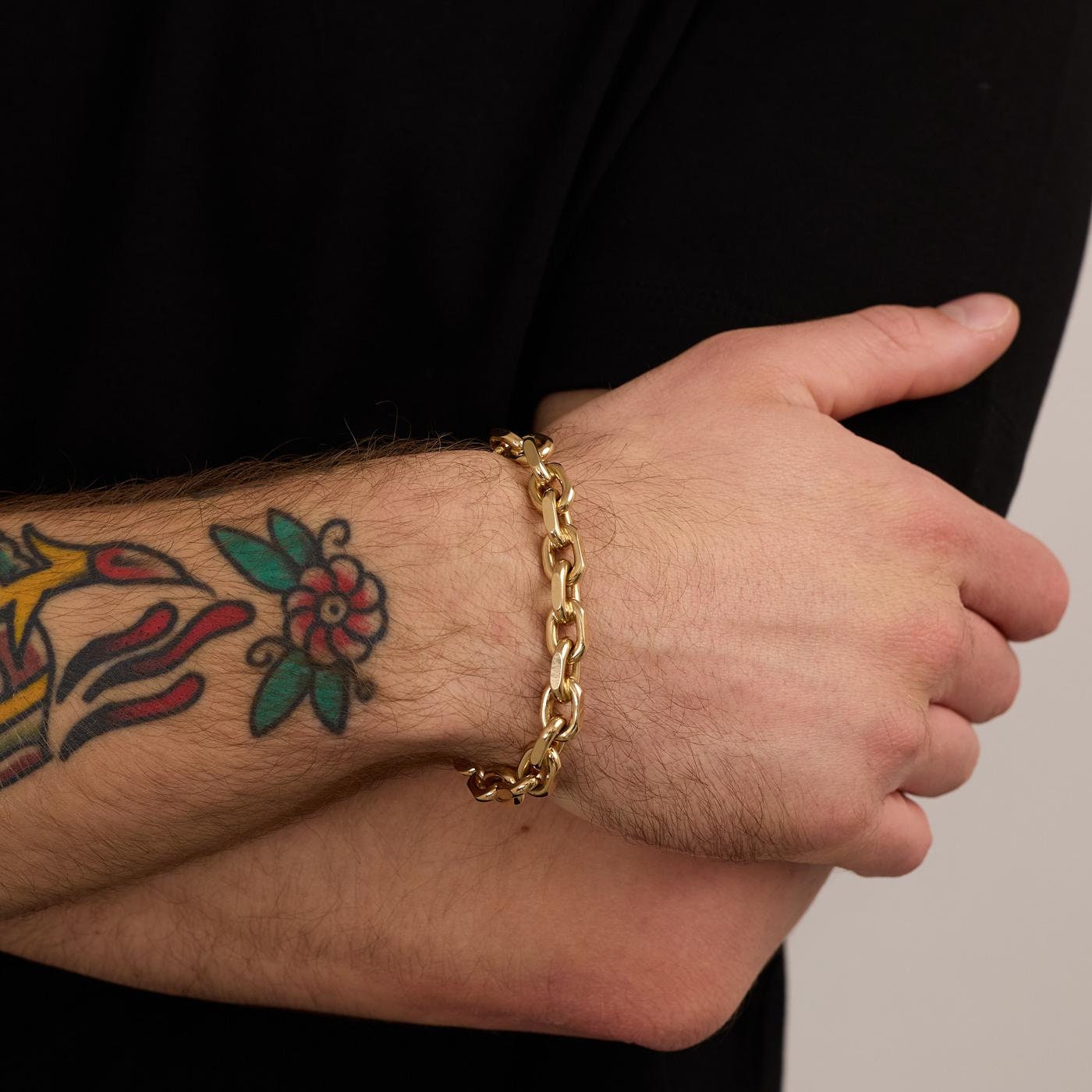 Anchor Chain Bracelet in 14K Gold, 8.27 Inches Solid Gold Quality Fine Estate Jewelry Nordic Jewelry - Etsy Anchor Chain Bracelet in 14K Gold, 8.27 Inches Solid Gold Quality Fine Estate Jewelry Nordic Jewelry - Etsy