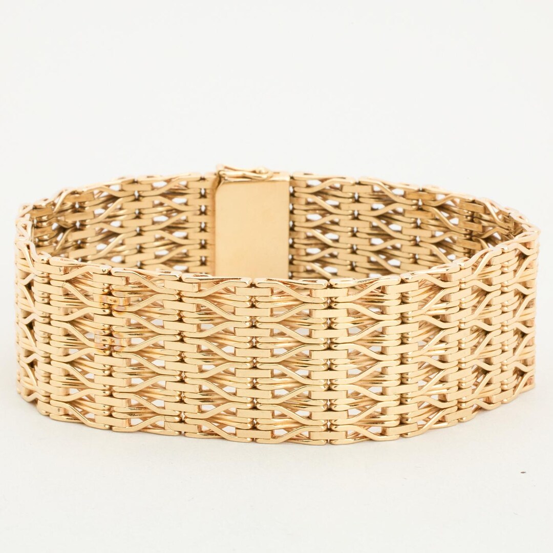 Paloma Bijoux Bracciale buddista genuino in Thailandia con mantra portafortuna, foglia d'oro vera, M - 67mm, Argento