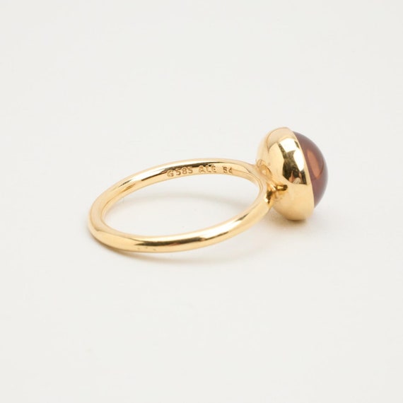 Pandora Ring in 14K Gold size 6 | Vintage Solid G… - image 4