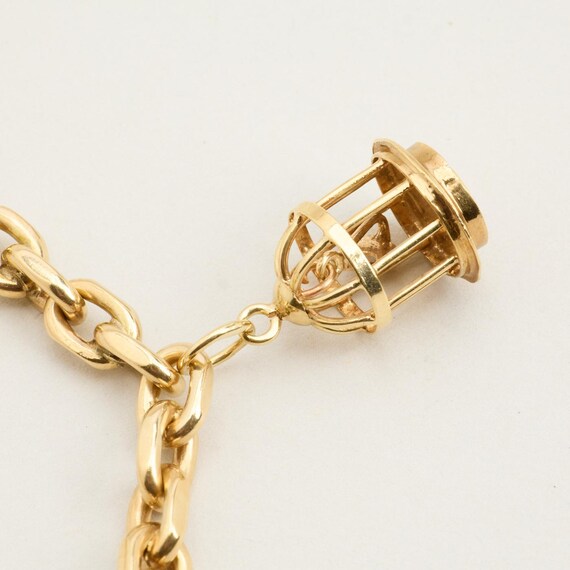 アクセサリー discovered anchor chain bracelet Anchor Chain Bracelet in 14K Gold, 7.28 Inches | Solid Gold