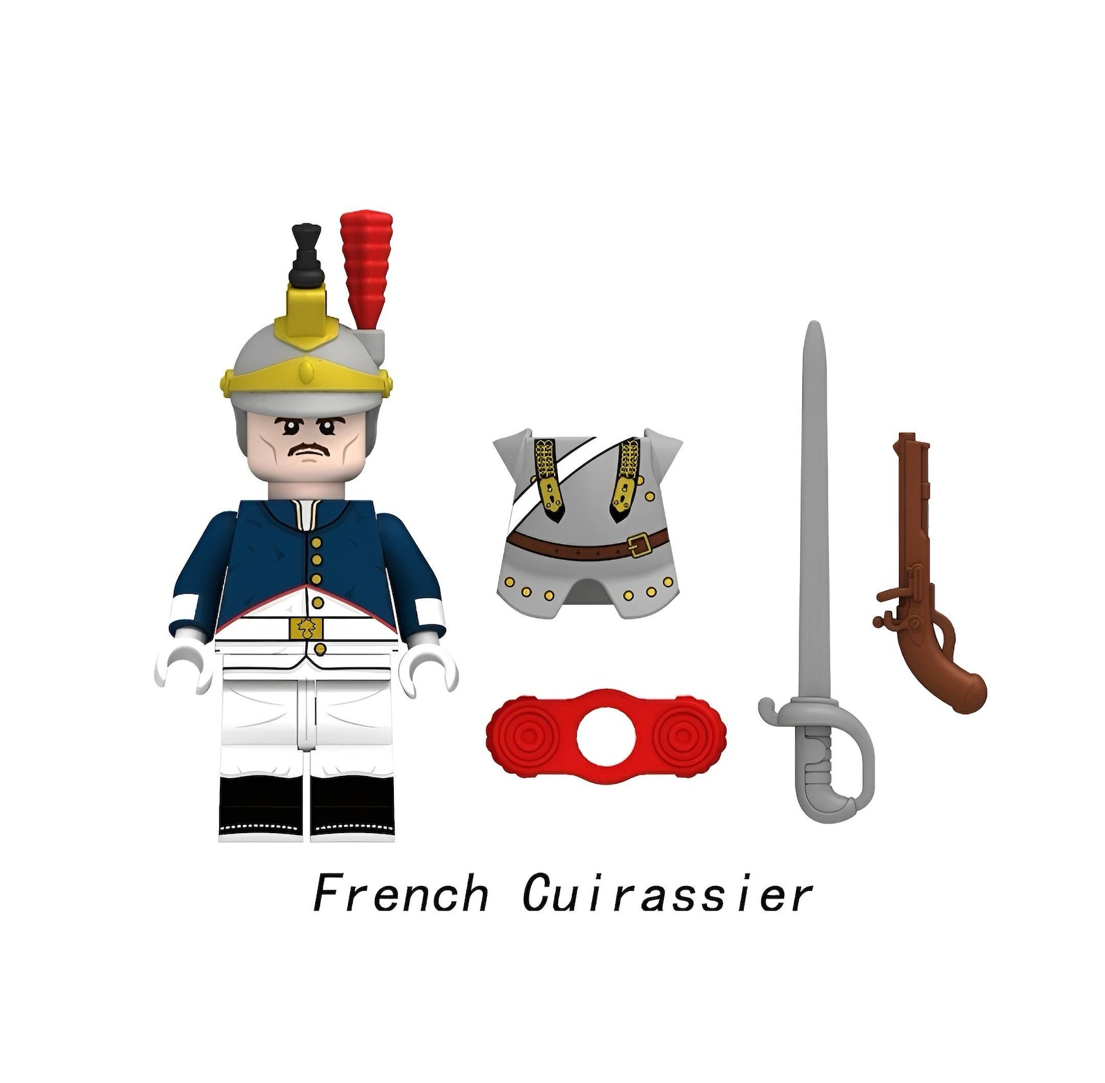 Napoleonic War Minifigures French Building Blocks Toy French Etsy