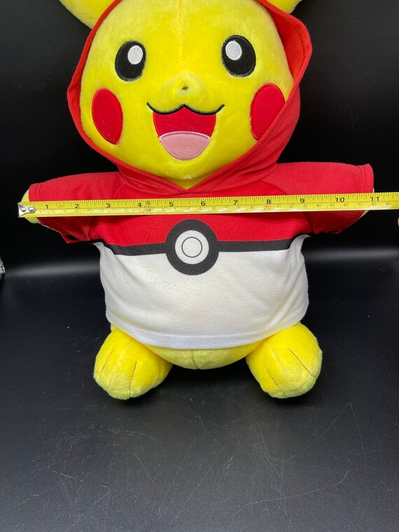 Build a bear PIKACHU Hoodie Plush stuffed Animal Etsy UK