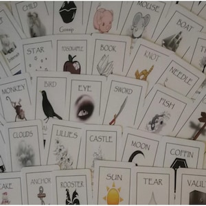 Cartes Oracle imprimables à usage divinatoire. *TÉLÉCHARGEMENT NUMÉRIQUE*