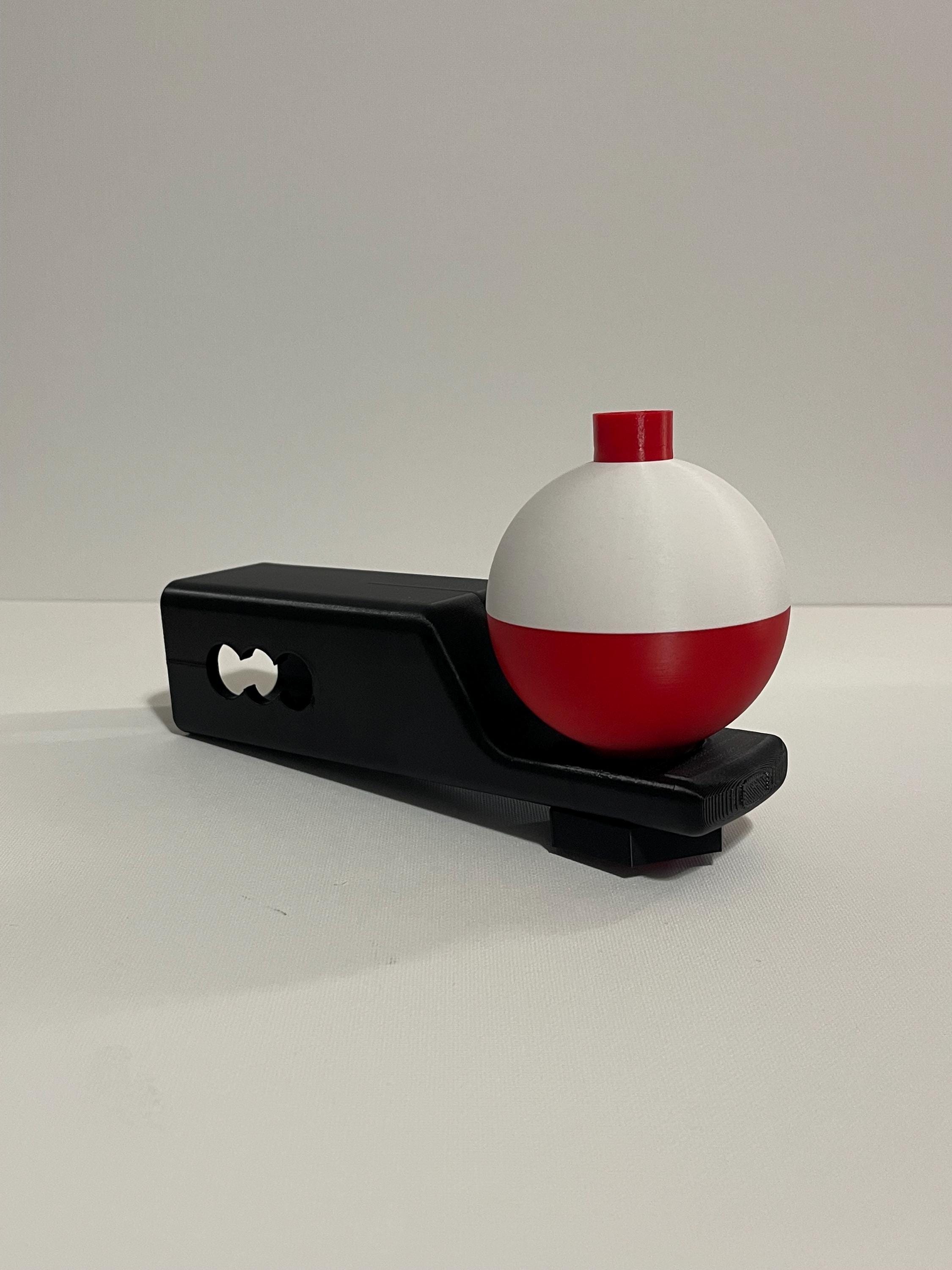 3D Printed Fishing Bobber Trailer Hitch Cover – Colorful Novelty Hitch Plug for 2” Receivers
