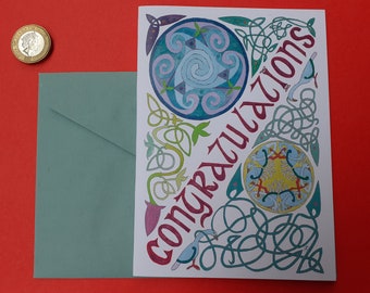 Congratulations - A6 Greetings Card