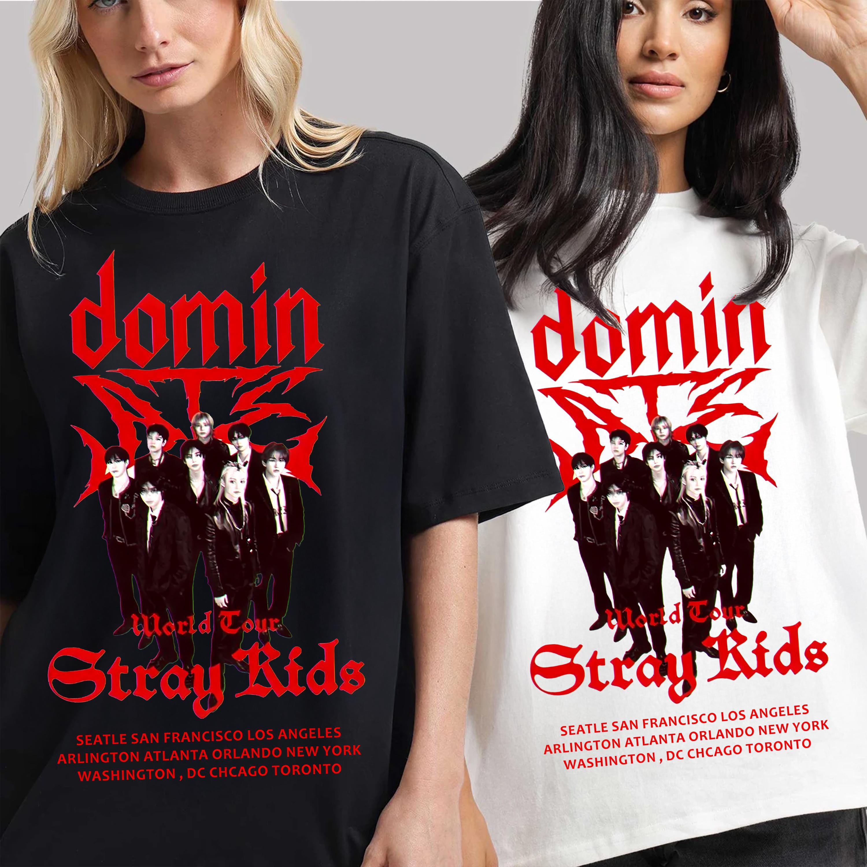 Stray Kids Tour 2025 Shirt - Etsy